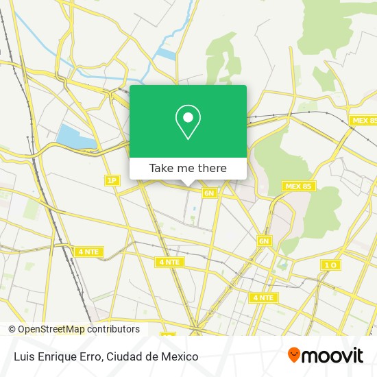 Luis Enrique Erro map