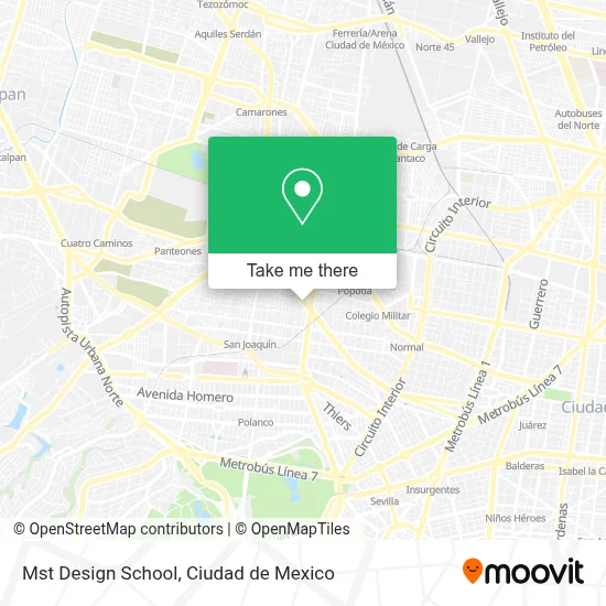 Mst Design School map