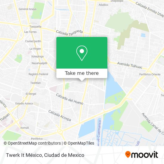 Mapa de Twerk It México