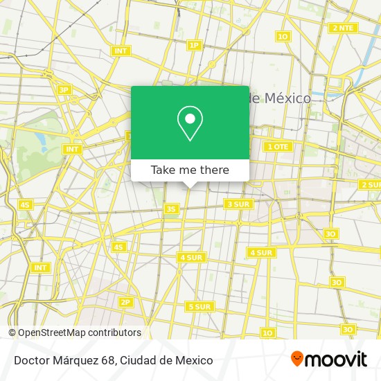 Doctor Márquez 68 map