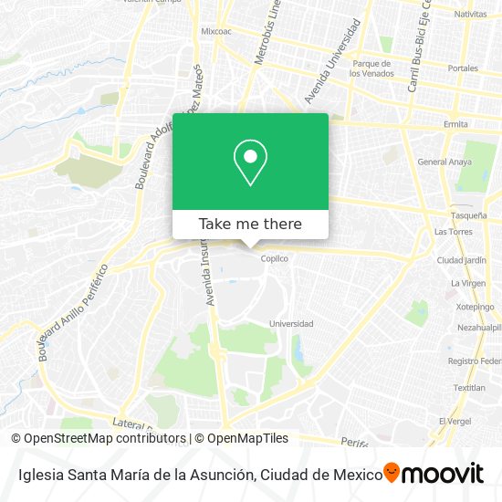 Iglesia Santa María de la Asunción map