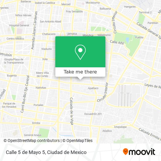 Calle 5 de Mayo 5 map