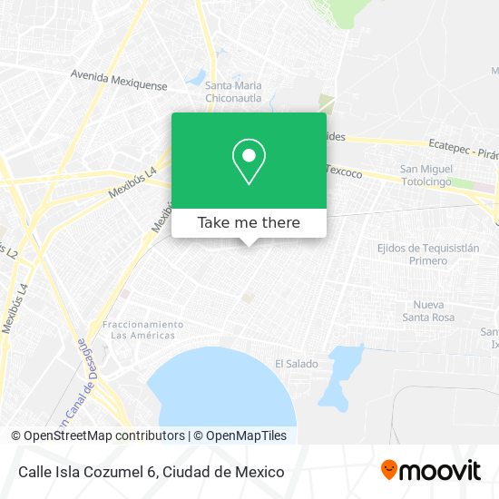 Calle Isla Cozumel 6 map