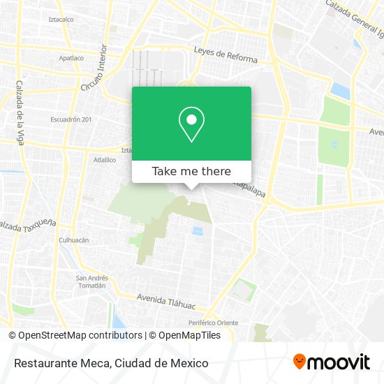 Restaurante Meca map