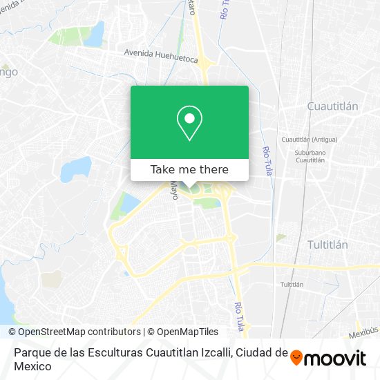 Parque de las Esculturas Cuautitlan Izcalli map