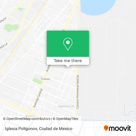 Mapa de Iglesia Polígonos