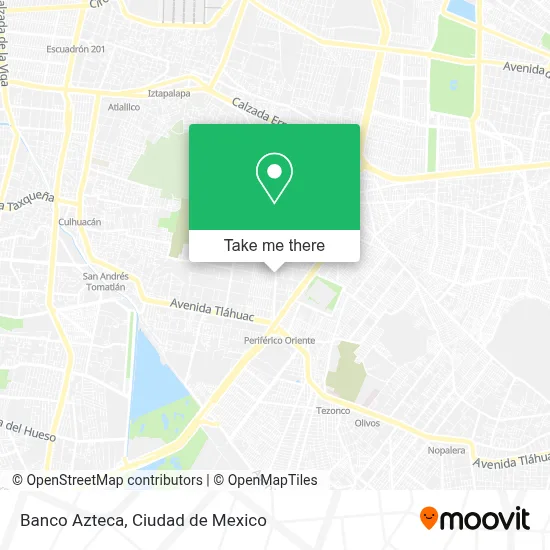Banco Azteca map
