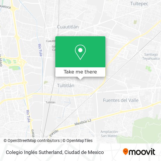 Colegio Inglés Sutherland map