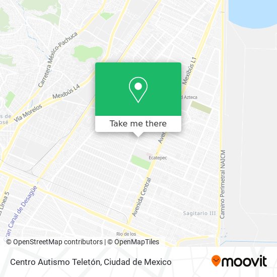 Centro Autismo Teletón map