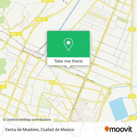 Venta de Muebles map