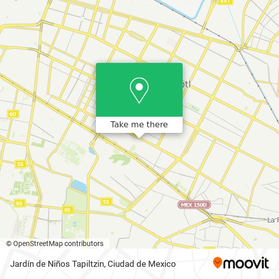 Jardín de Niños Tapiltzin map