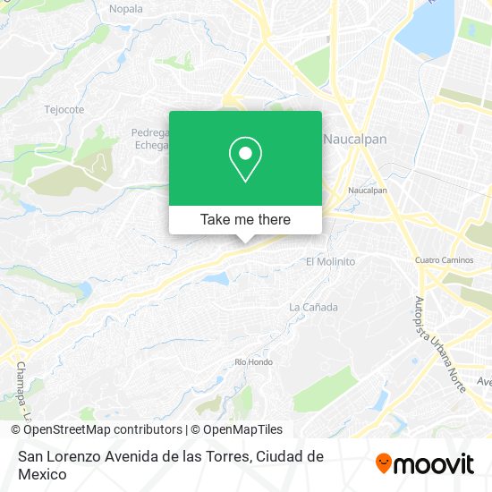 San Lorenzo Avenida de las Torres map