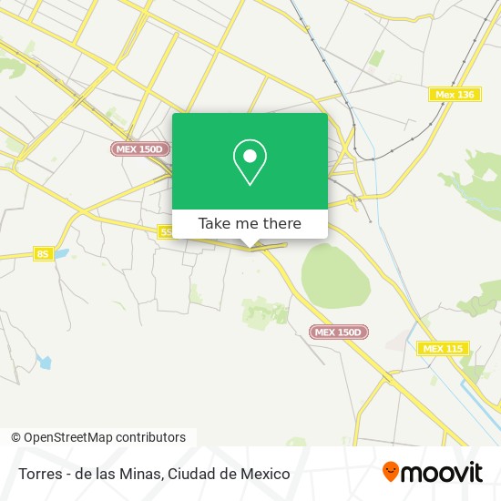 Torres - de las Minas map