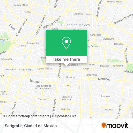 Serigrafía map