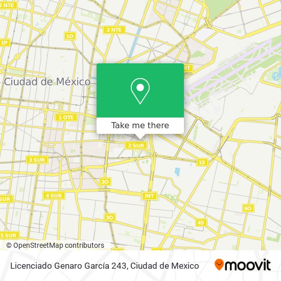 Licenciado Genaro García 243 map