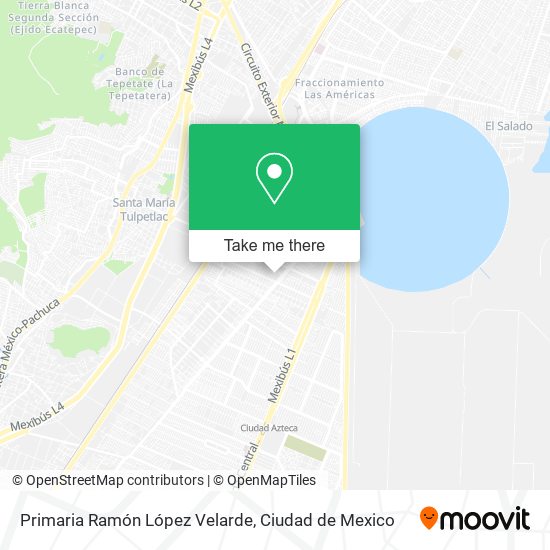Primaria Ramón López Velarde map