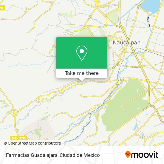 Farmacias Guadalajara map