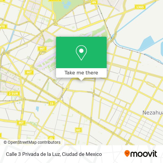 Calle 3 Privada de la Luz map