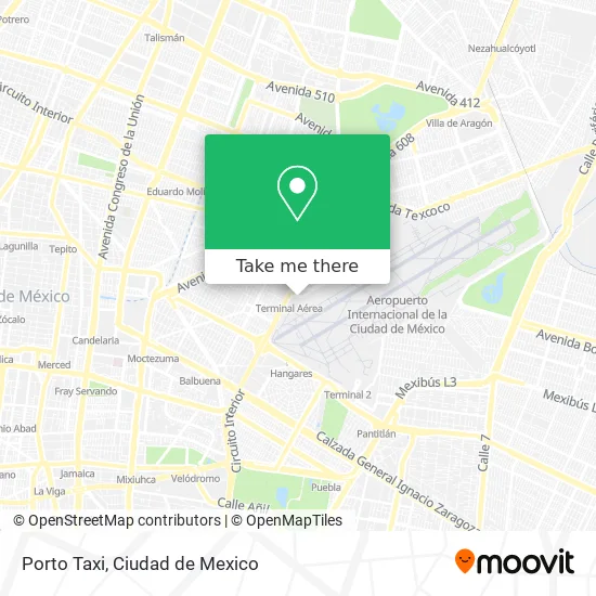 Mapa de Porto Taxi