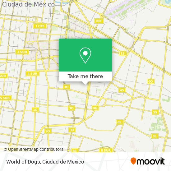 World of Dogs map