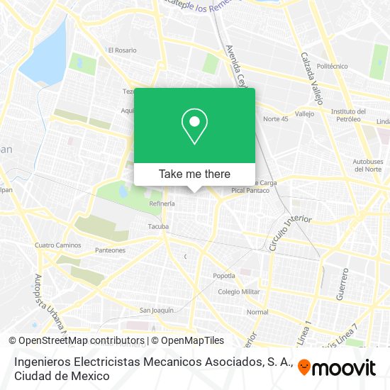 Ingenieros Electricistas Mecanicos Asociados, S. A. map