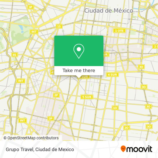 Grupo Travel map