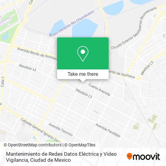 Mantenimiento de Redes Datos Eléctrica y Video Vigilancia map