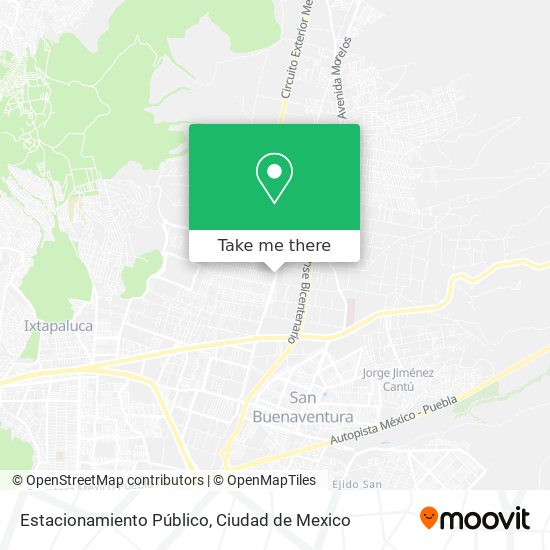 Mapa de Estacionamiento Público