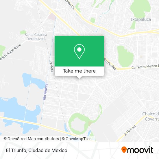 Mapa de El Triunfo