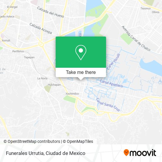 Mapa de Funerales Urrutia