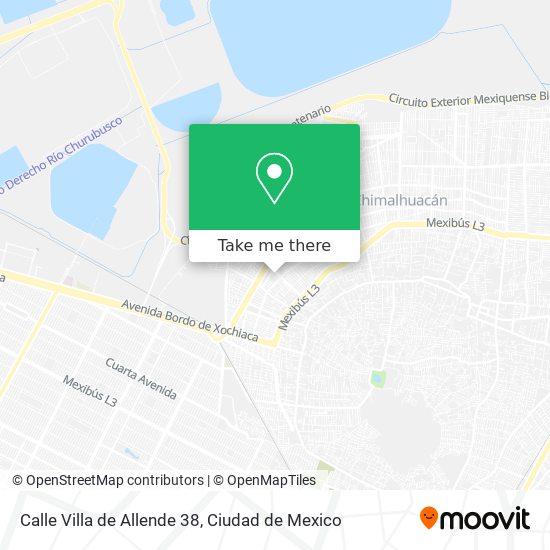 Calle Villa de Allende 38 map