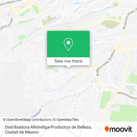 Distribuidora Alhóndiga-Productos de Belleza map