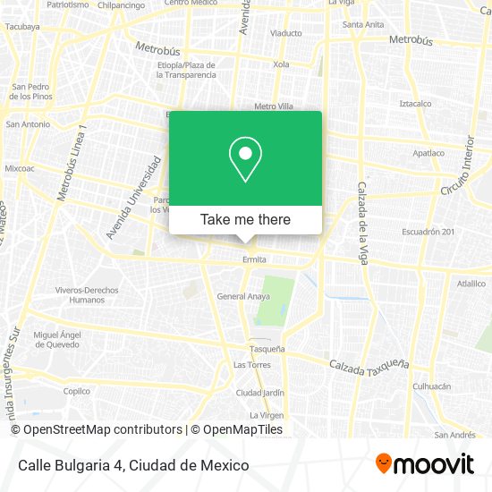 Calle Bulgaria 4 map