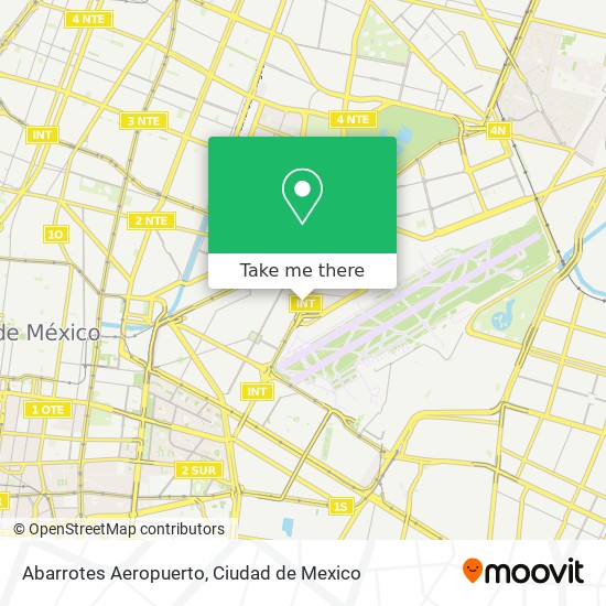 Abarrotes Aeropuerto map