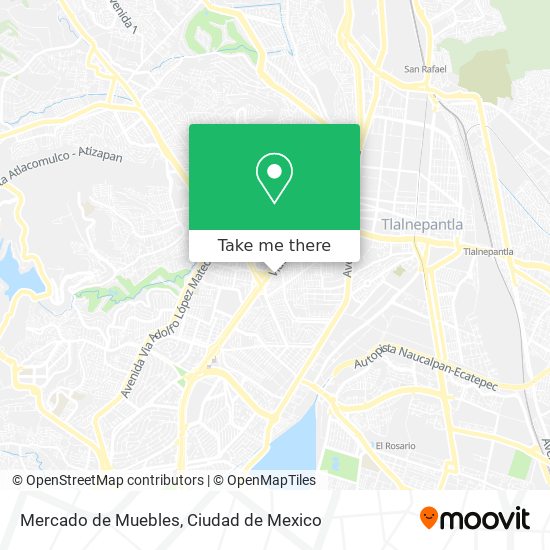 Mercado de Muebles map