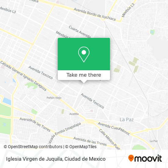 Mapa de Iglesia Virgen de Juquila