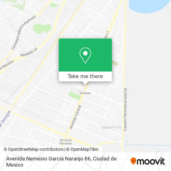 Avenida Nemesio García Naranjo 86 map
