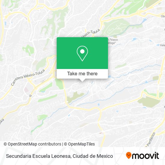 Secundaria Escuela Leonesa map