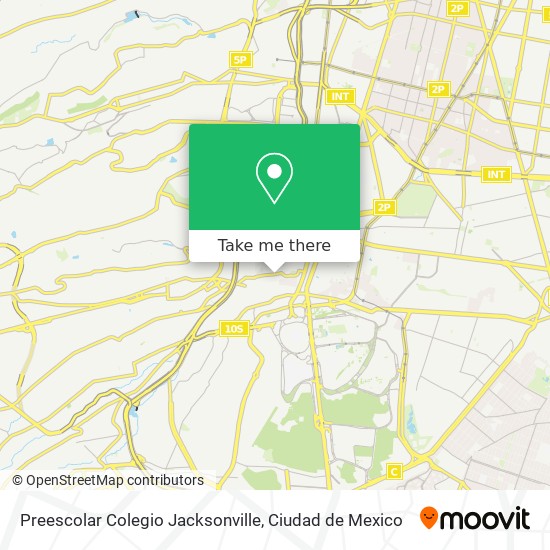 Preescolar Colegio Jacksonville map