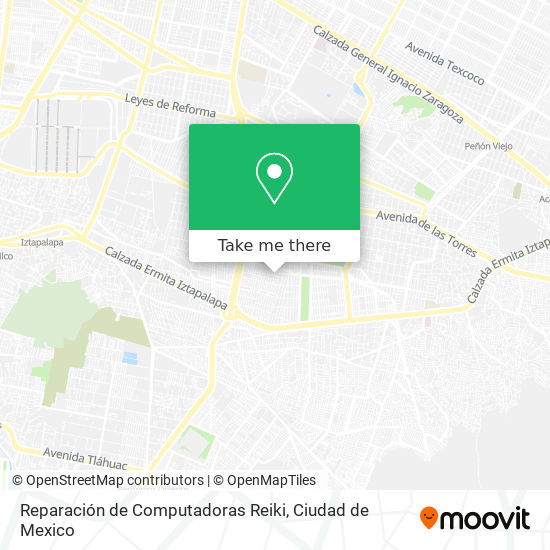 Mapa de Reparación de Computadoras Reiki