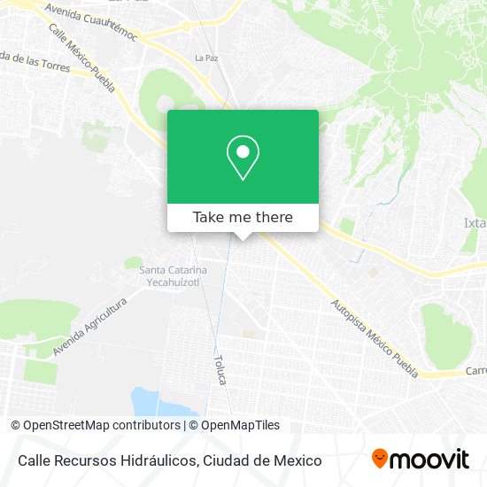Calle Recursos Hidráulicos map