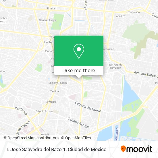 Mapa de T. José Saavedra del Razo 1