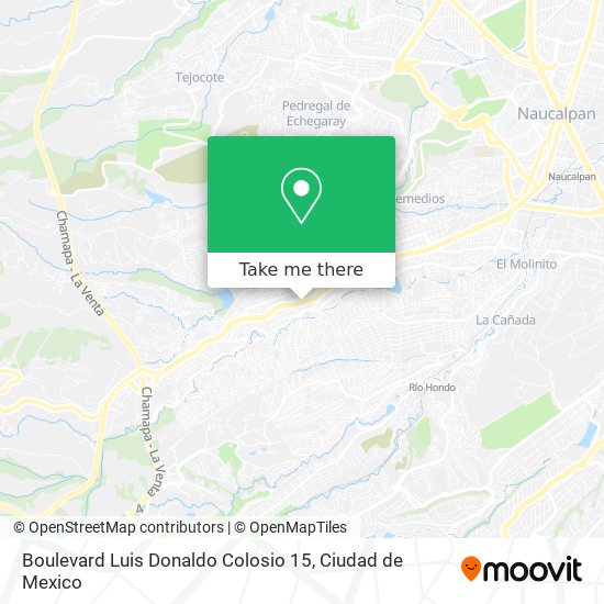 Mapa de Boulevard Luis Donaldo Colosio 15