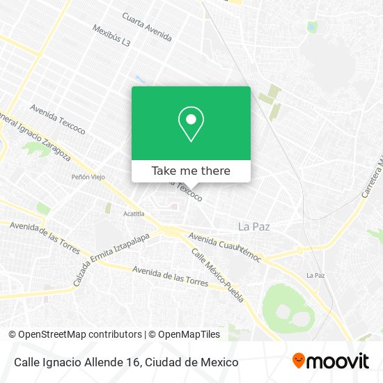 Calle Ignacio Allende 16 map
