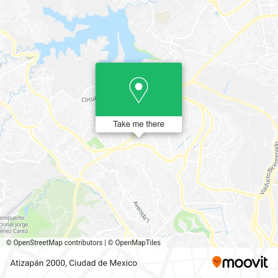 Mapa de Atizapán 2000
