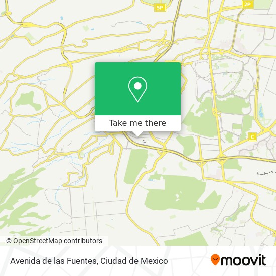 Avenida de las Fuentes map