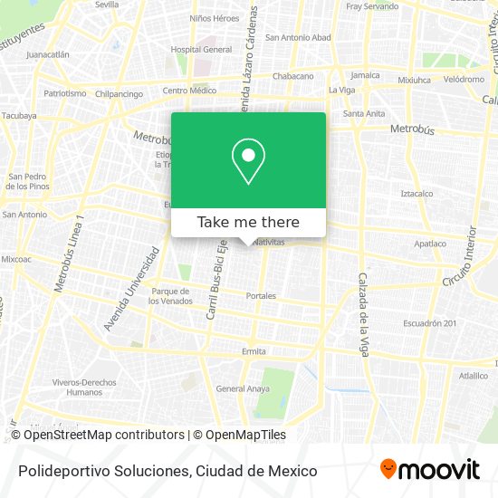 Polideportivo Soluciones map