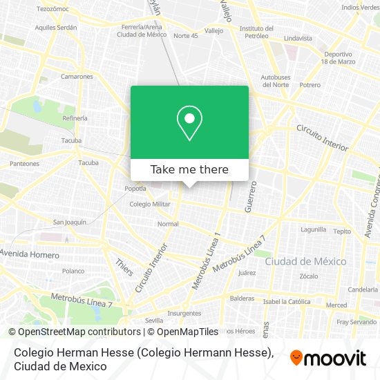Colegio Herman Hesse (Colegio Hermann Hesse) map
