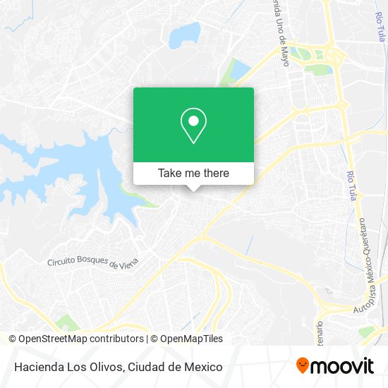 Hacienda Los Olivos map