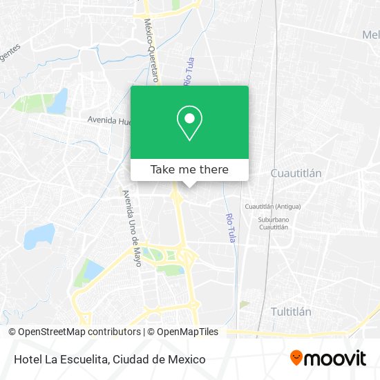 Mapa de Hotel La Escuelita